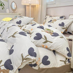 Bedding Set | Floral Print & Complete Set | Single–King