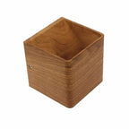 Bedroom Wall Lamp | Hardwired Faux Wood & Soft Ambient Light