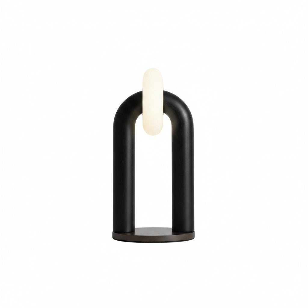 Bedside Lamp | Nordic Ring Design & Dimmable Touch