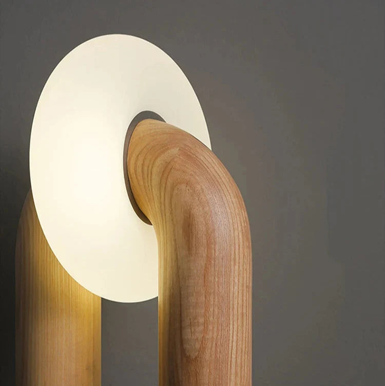 Bedside Lamp | Nordic Ring Design & Dimmable Touch