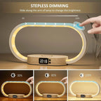 Bedside Lamp | Touch Dimmable LED & 10W Wireless Charging
