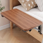 Bedside Shelf | Foldable & Space-Saving | Laminated Wood Top