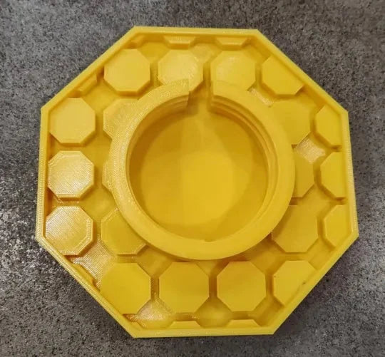 Bee Waterer | Ultra-Flat Channels & Landing Zones | Fits Standard Mason Jars