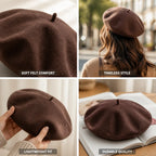 Beret | Soft Felt & Lightweight