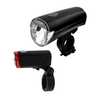 Bicycle Light Set | Front & Rear LED | Tool-Free Quick Mounts