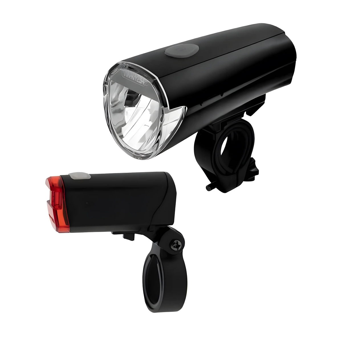 Bicycle Light Set | Front & Rear LED | Tool-Free Quick Mounts