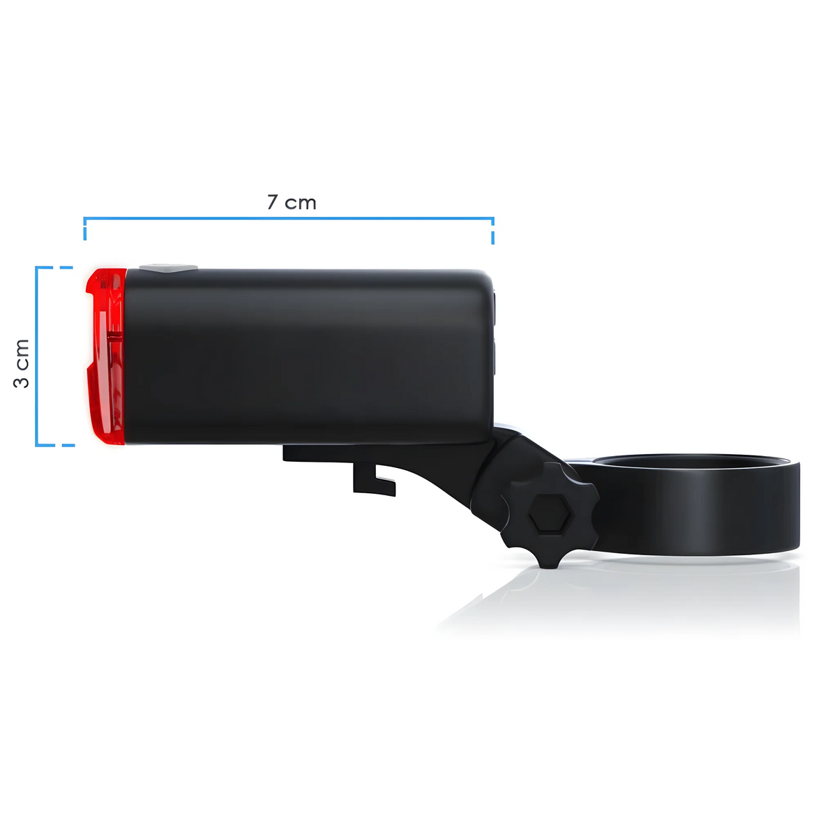 Bicycle Light Set | Front & Rear LED | Tool-Free Quick Mounts