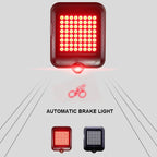 Bicycle Rear Light | Rechargeable Smart Turn Signals & Brake Sensor
