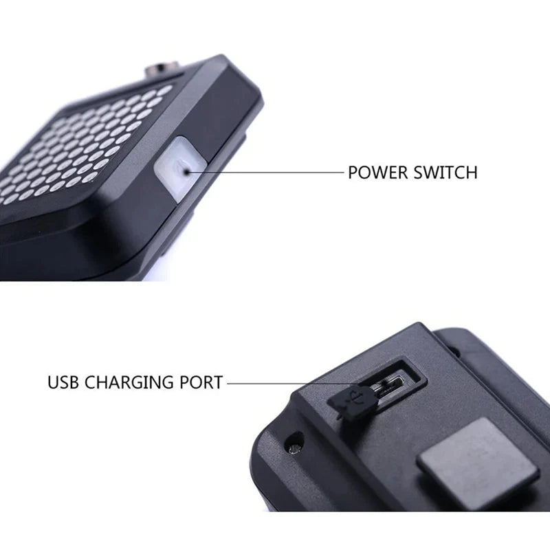 Bicycle Rear Light | Rechargeable Smart Turn Signals & Brake Sensor