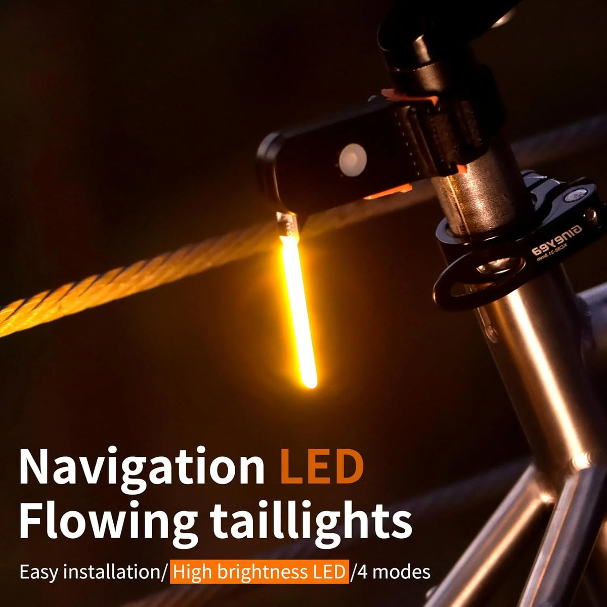 Bicycle Rear Light | Ultra-Bright LED & Weatherproof