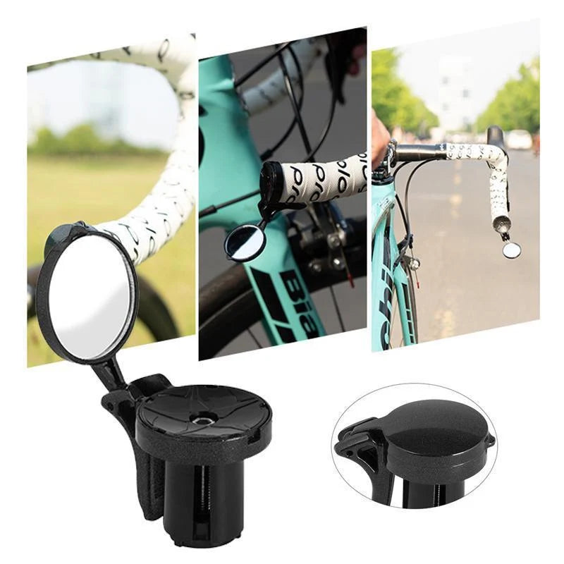 Bicycle Rearview Mirror | Adjustable Compact & Lightweight