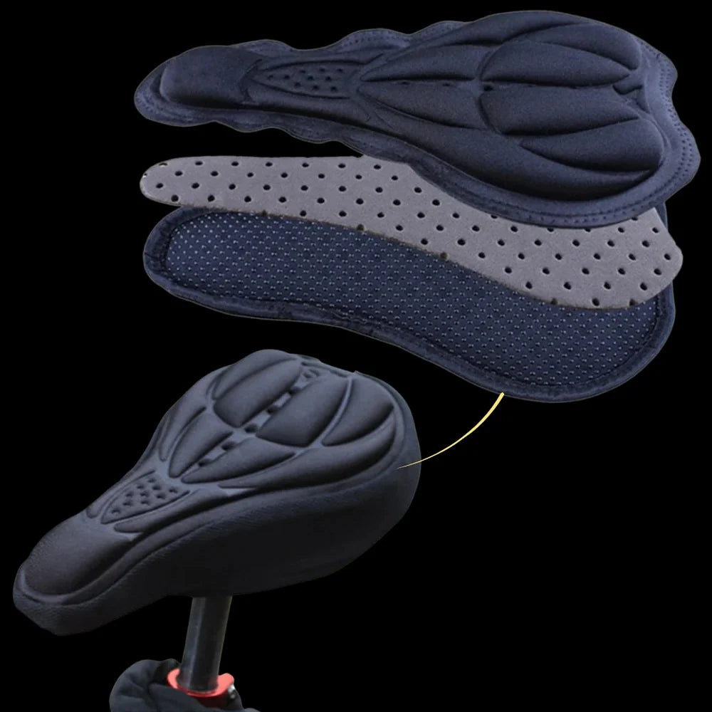 Bicycle Seat Cushion | Gel-Padded, Breathable & Non-Slip