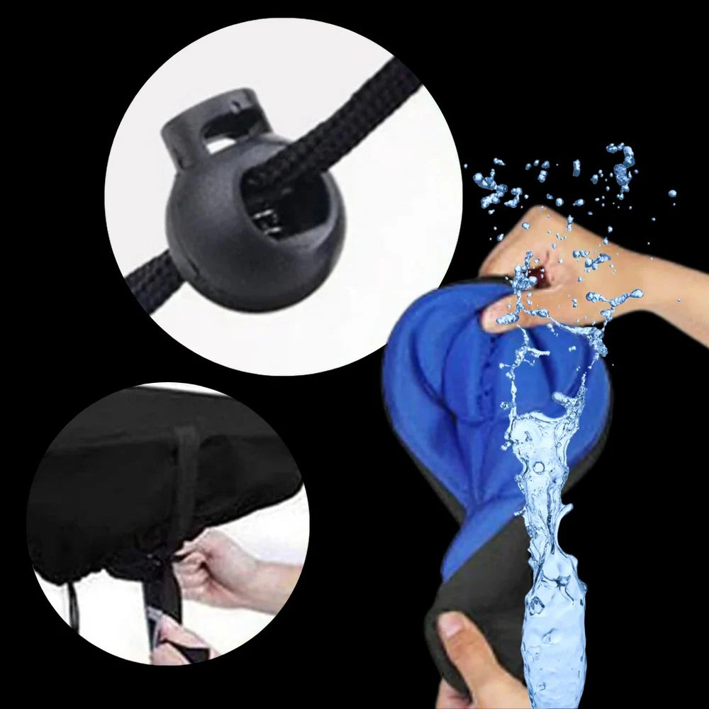 Bicycle Seat Cushion | Gel-Padded, Breathable & Non-Slip
