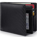 Bifold Wallet | Genuine Leather & RFID Blocking | 13 Card Slots