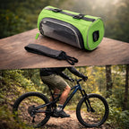 Bike Handlebar Bag | Touchscreen Window & Water-Resistant | Universal Hook-And-Loop Mount