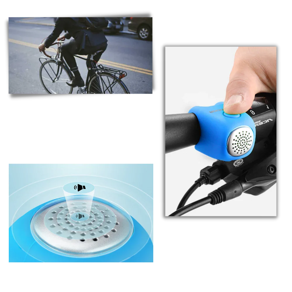 Bike Horn | Loud 110 dB | Waterproof & Three Ringtones