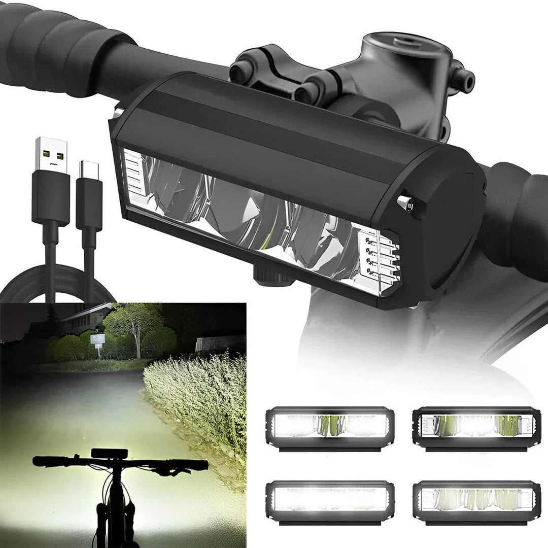 Bike Light | Ultra-Bright LED & USB‑C Rechargeable