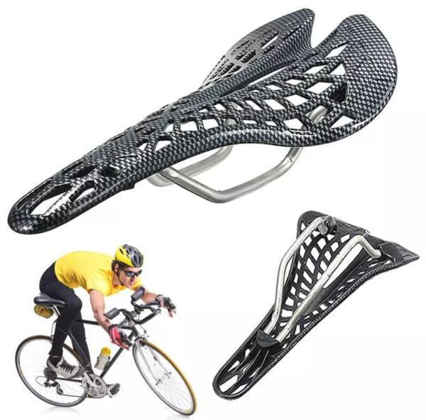 Bike Saddle | Integrated Suspension & Ventilated Design | Lightweight Comfort