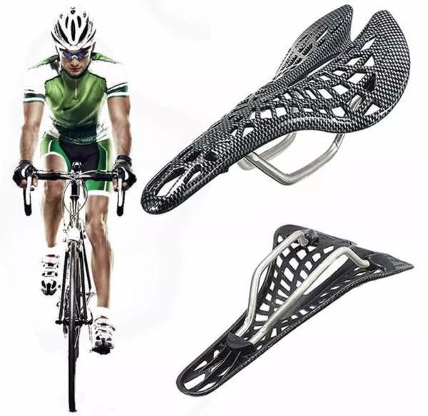 Bike Saddle | Integrated Suspension & Ventilated Design | Lightweight Comfort