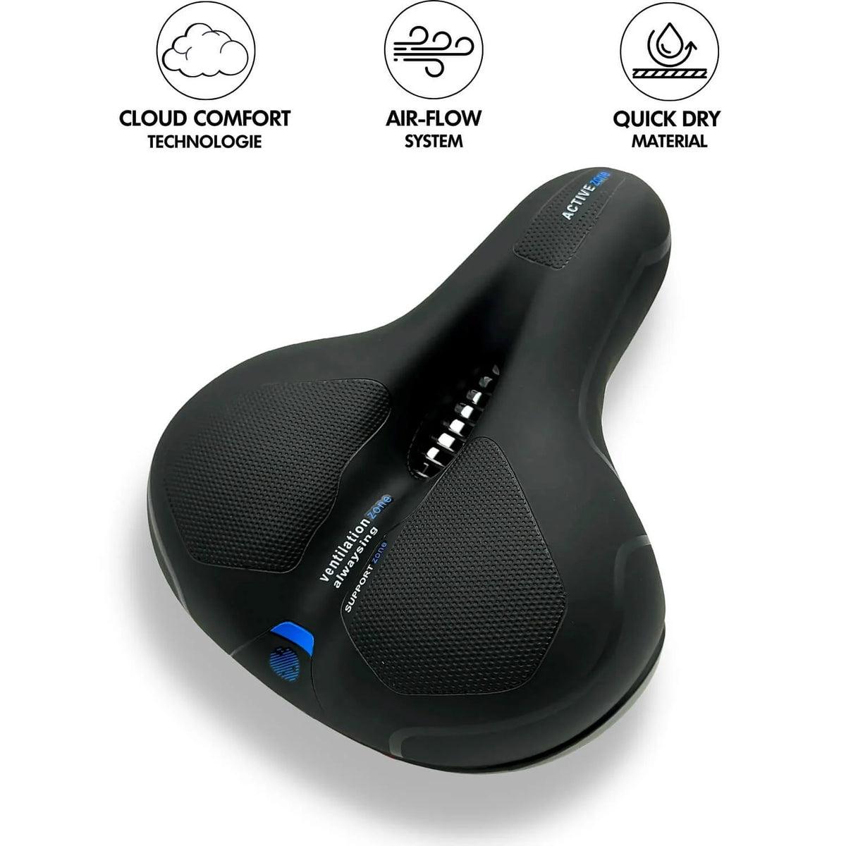Bike Saddle | Orthopedic, Breathable & Water-Repellent