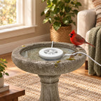 Bird Bath De-Icer | Thermostat-Controlled 70 W Heating Disc