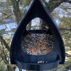 Bird Feeder | Protective Roof, Hanging Loop & Easy-Clean