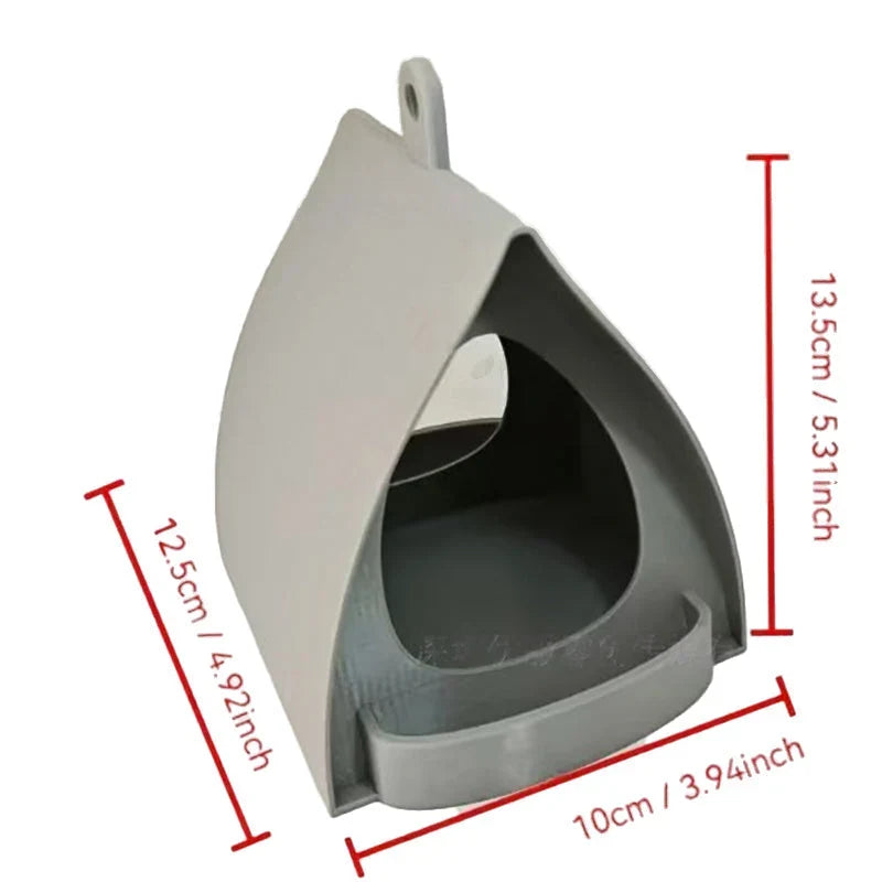 Bird Feeder | Protective Roof, Hanging Loop & Easy-Clean