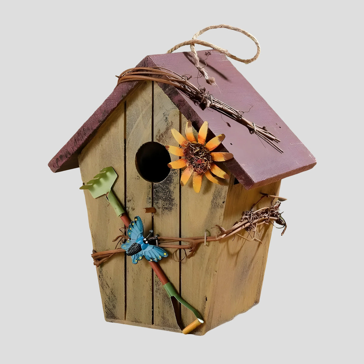 Birdhouse | Hanging Handmade Rustic