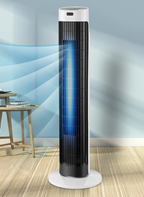 Tower Fan | Bladeless & Quiet Operation | 12-Hour Timer