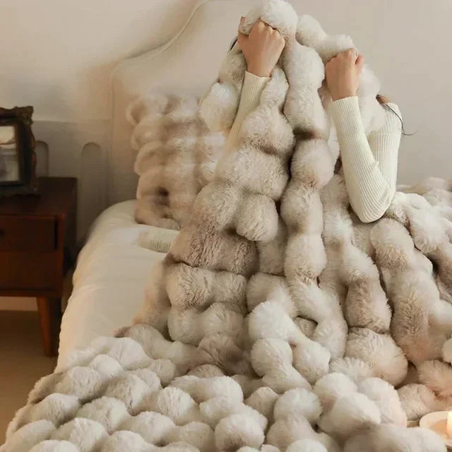 Blanket | Tuscan Faux Fur & Anti-Pilling | 100 x 160 cm