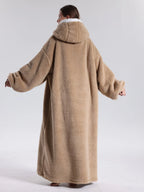 Blanket With Sleeves | Soft Fleece Hooded & Machine Washable | One Size