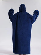 Blanket With Sleeves | Soft Fleece Hooded & Machine Washable | One Size