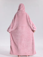 Blanket With Sleeves | Soft Fleece Hooded & Machine Washable | One Size