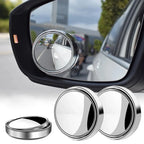 Blind Spot Mirror | Convex Wide-Angle 360° Adjustable | Pair of 2
