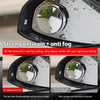 Blind Spot Mirror | Convex Wide-Angle 360° Adjustable | Pair of 2