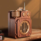 Bluetooth Speaker | Dark Academia Design & Powerful Bass | 1200mAh Battery
