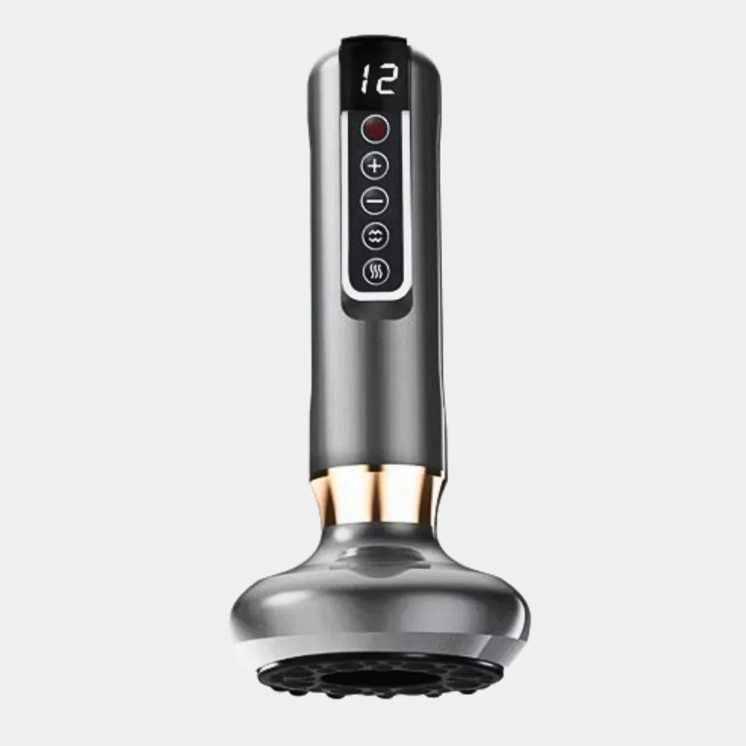 Body Sculpting Device | Red Light Therapy, EMS & Adjustable Cupping | 12 Intensity Levels