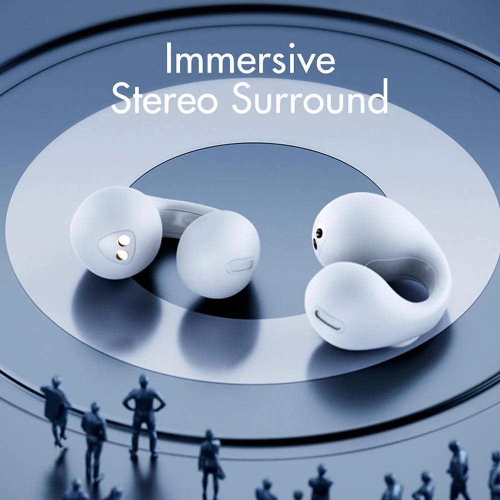 Bone Conduction Earbuds | Bluetooth 5.0 & 8-Hour Battery