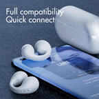 Bone Conduction Earbuds | Bluetooth 5.0 & 8-Hour Battery