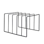 Book & Record Stand | Triangular Wrought Iron | Space-Saving
