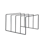 Book & Record Stand | Triangular Wrought Iron | Space-Saving