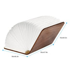 Book Light | Foldable Wooden Design | 4 Color Modes