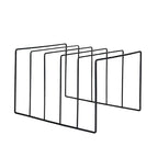 Book & Vinyl Record Stand | Wrought Iron Triangular Shelf