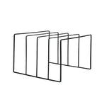 Book & Vinyl Record Stand | Wrought Iron Triangular Shelf