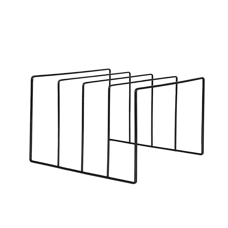 Book & Vinyl Record Stand | Wrought Iron Triangular Shelf