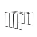 Book & Vinyl Record Stand | Wrought Iron Triangular Shelf