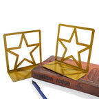 Bookends | Star-Shaped Durable Metal