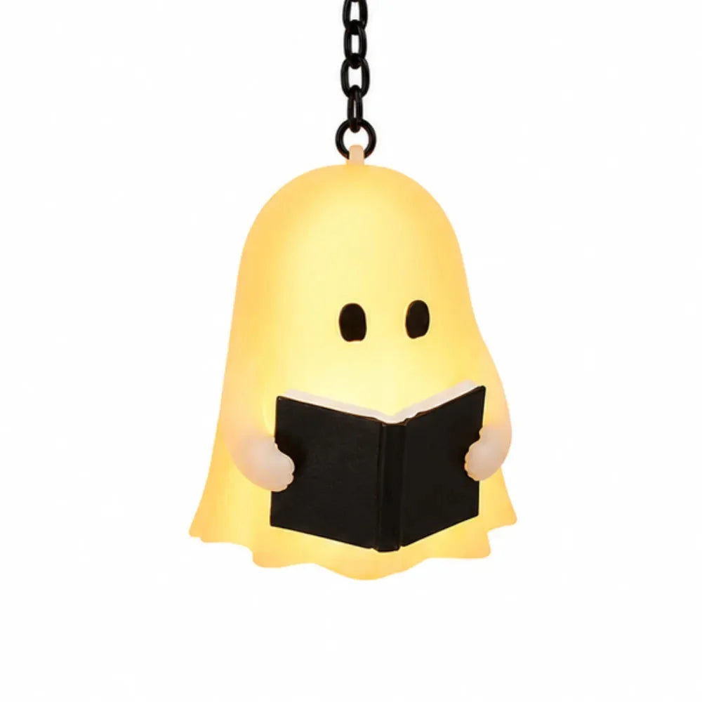 Bookshelf Lantern | Tool-Free Clip Mount & Warm Amber LED | Battery-Powered