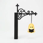 Bookshelf Lantern | Tool-Free Clip Mount & Warm Amber LED | Battery-Powered