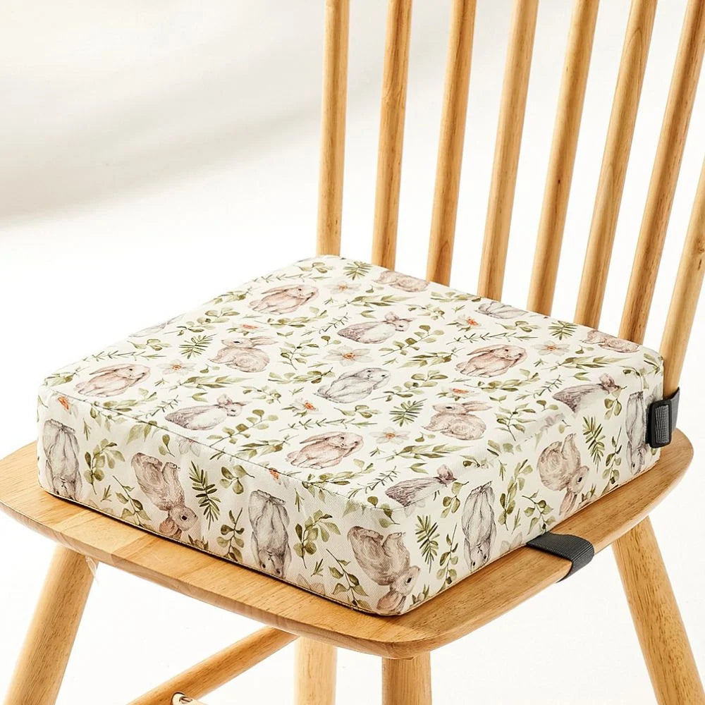Booster Seat | Adjustable Height, Foldable & Safety Straps